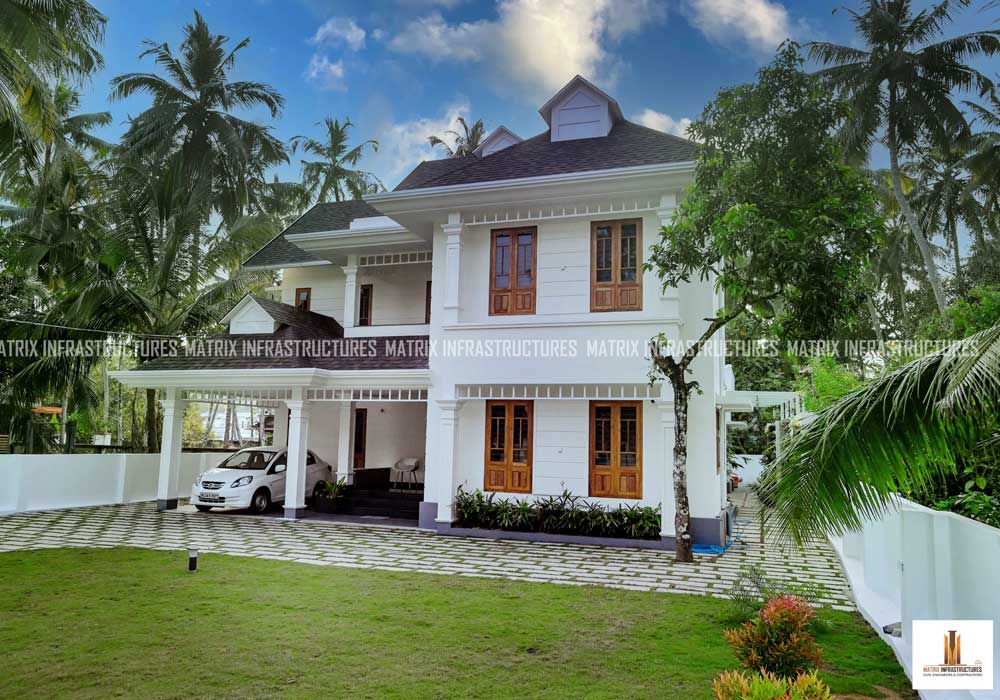 Commercial building — offices and retail construction in Kerala