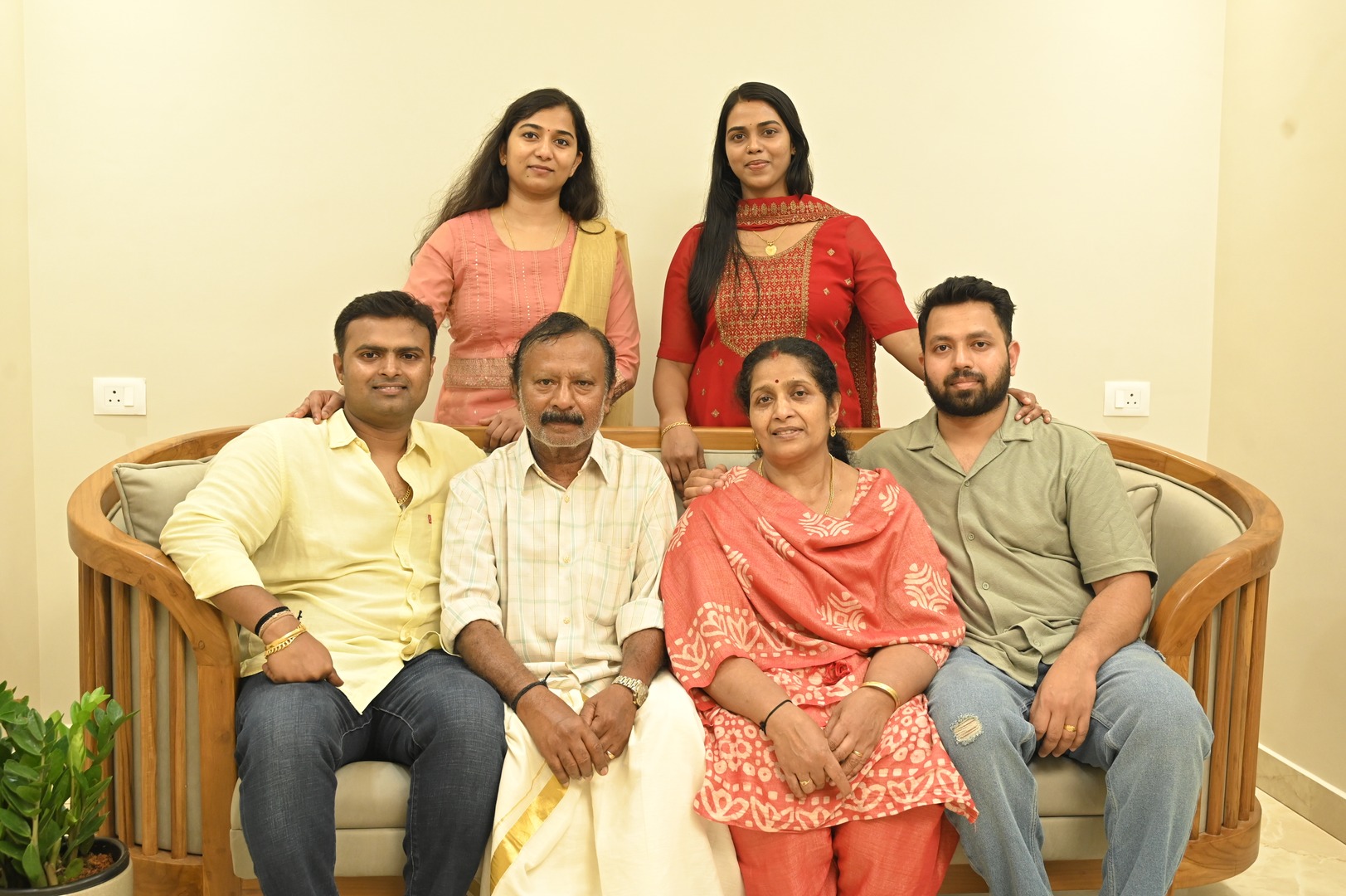 Sabu Francis with family